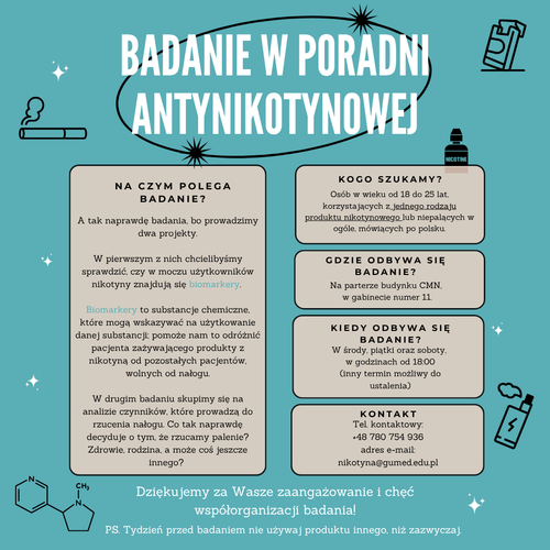 Ulotka dla uczestników